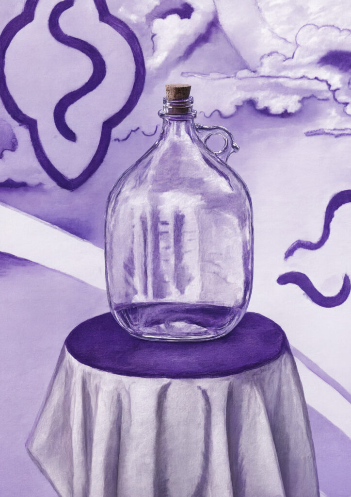 Victorian Glass Bottle